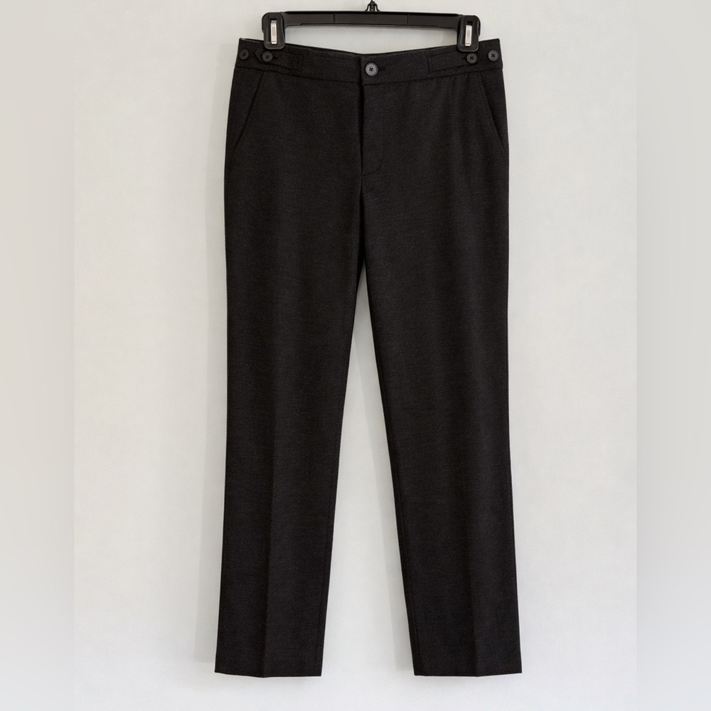 Vince Charcoal Wool Blend Tailored Ankle Pants Size 4